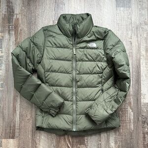 The North Face Olive Insulated Jacket